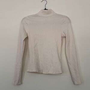 Women's Ribbed Turtleneck Top